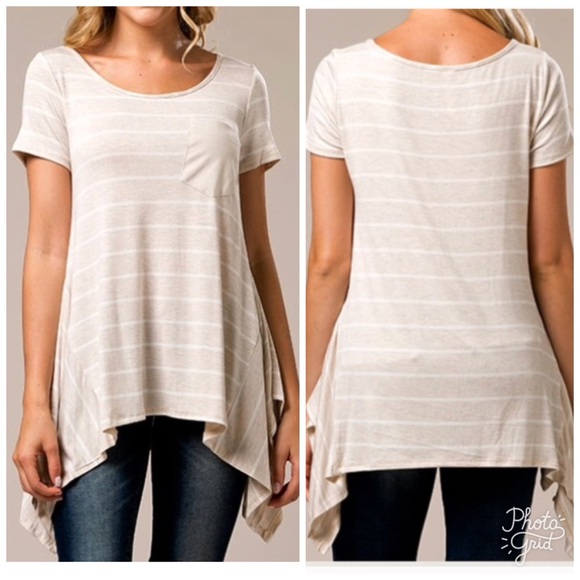 Tops - ‼️Clearance Handkerchief Stripe Top